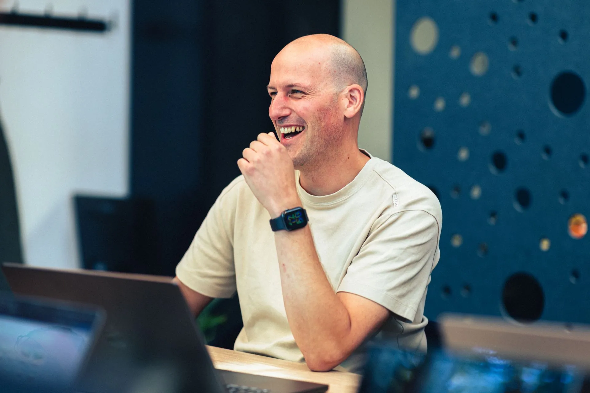 Odoo consultant aan het werk